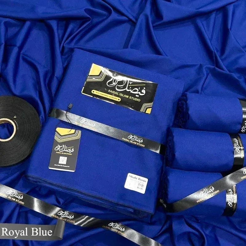 Shahi Boski Royal Blue - Faisal islam Studio