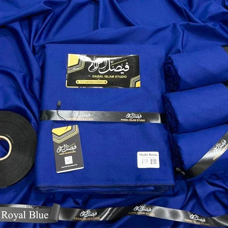 Shahi Boski Royal Blue - Faisal islam Studio