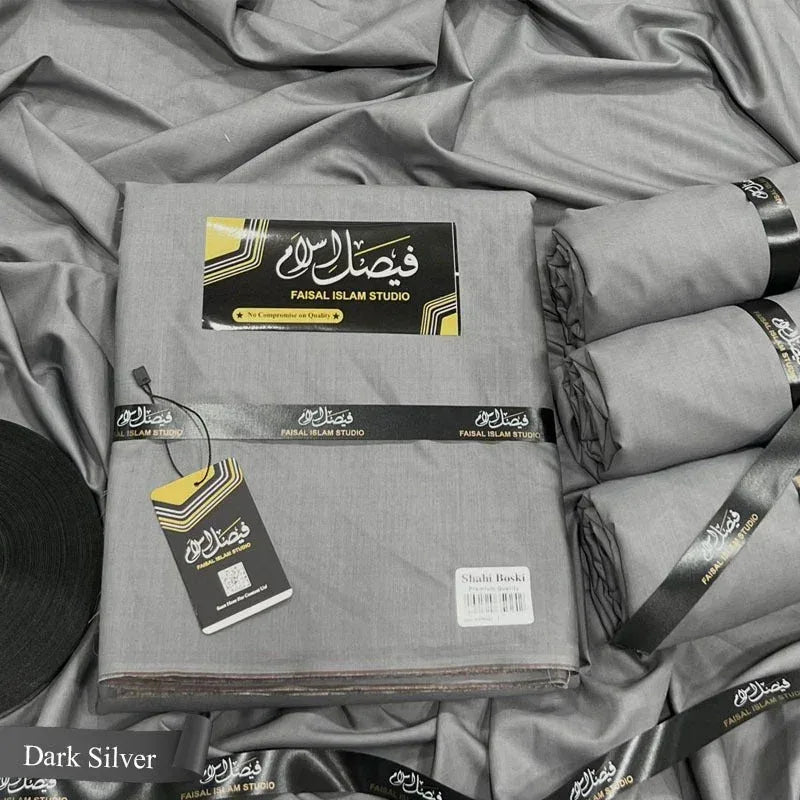 Shahi Boski Dark Silver - Faisal islam Studio