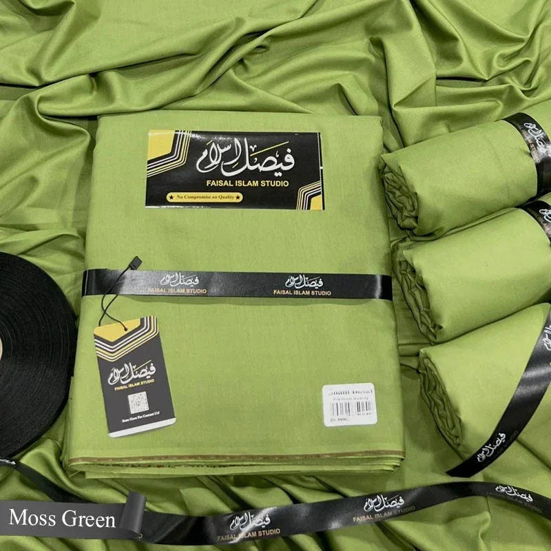 Shahi Boski Moss Green - Faisal islam Studio
