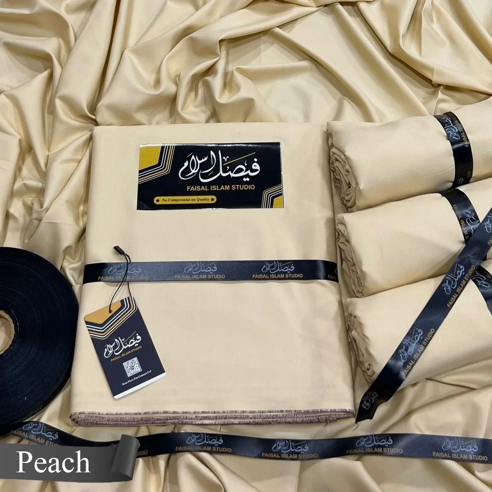 Shahi Boski Peach - Faisal islam Studio