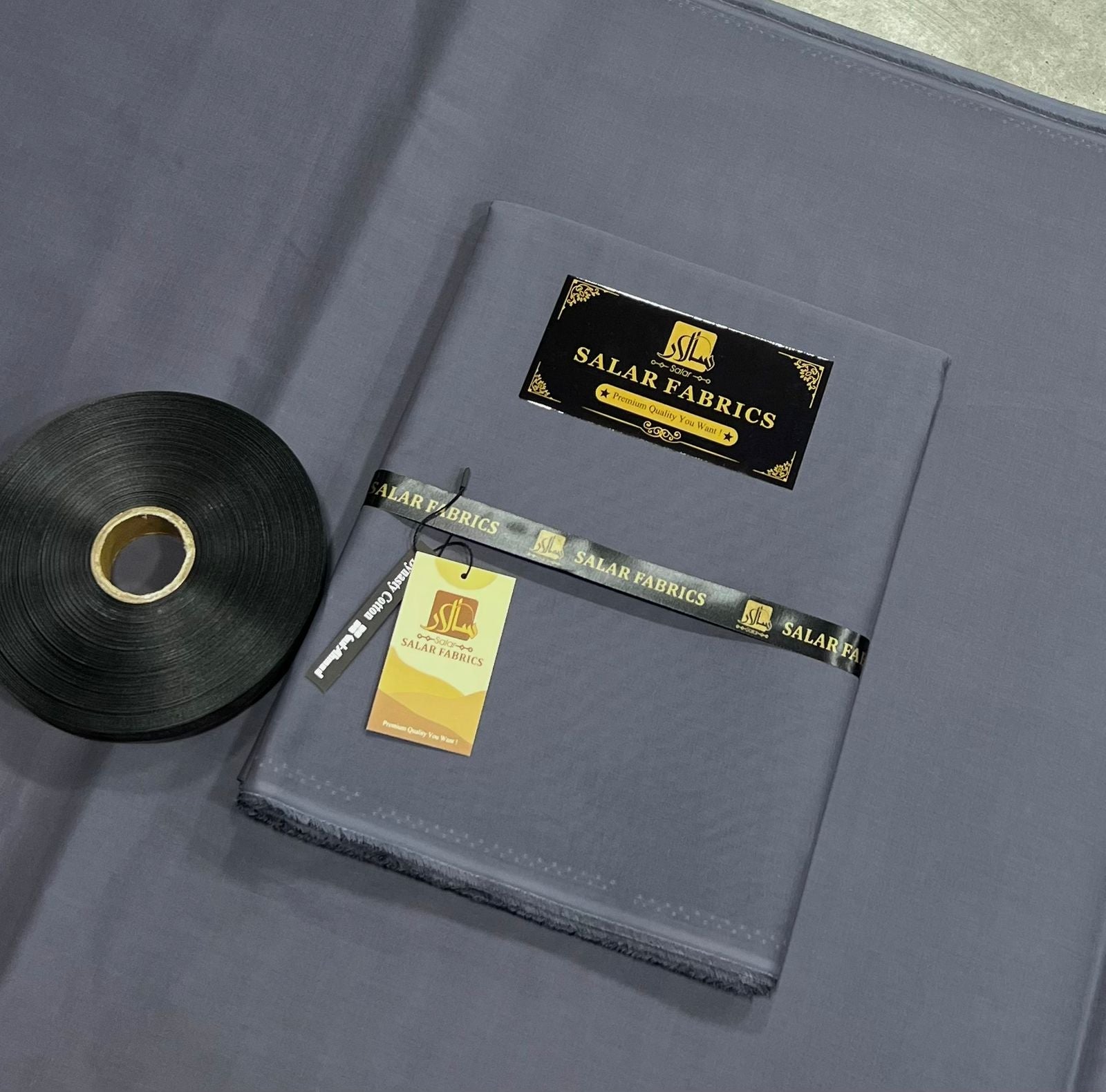 Dynasty Cotton Smoke Grey