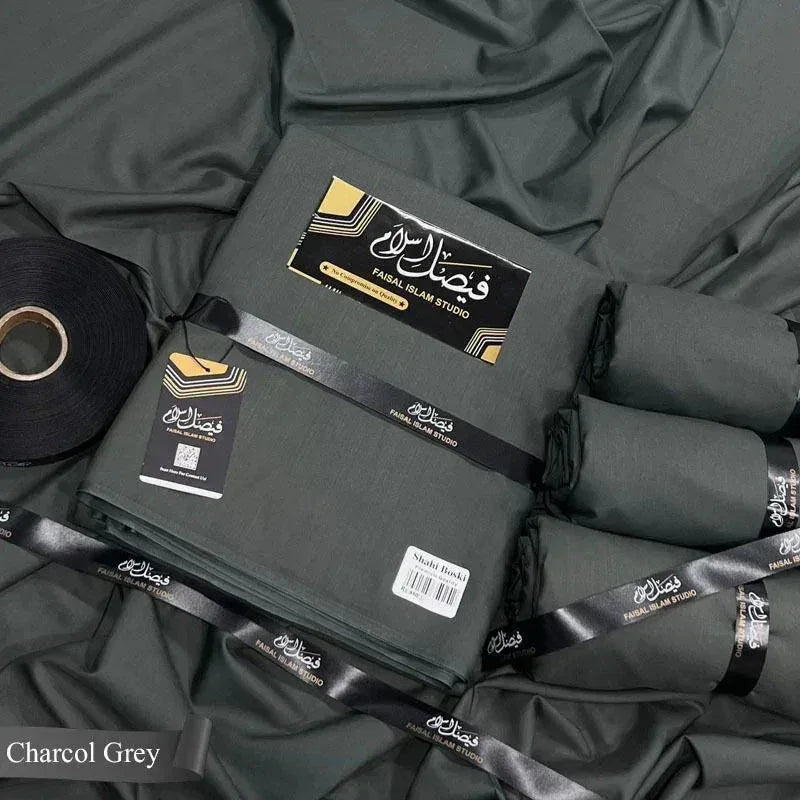 Shahi Boski Charcol Grey - Faisal islam Studio