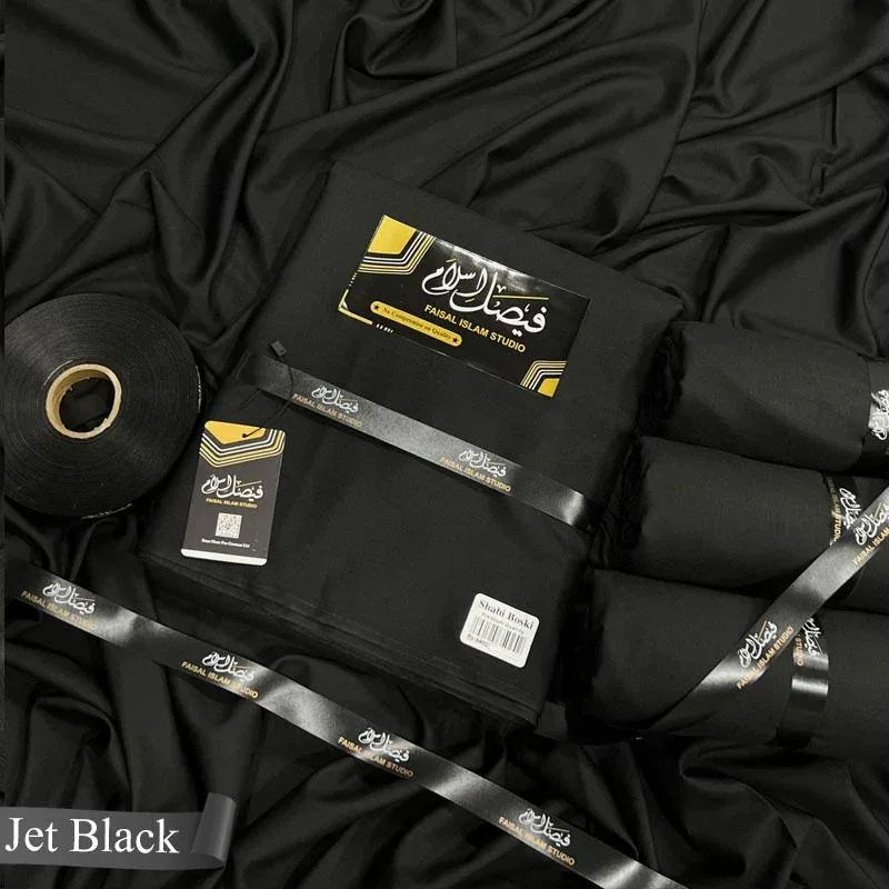 Shahi Boski Jet Black - Faisal islam Studio