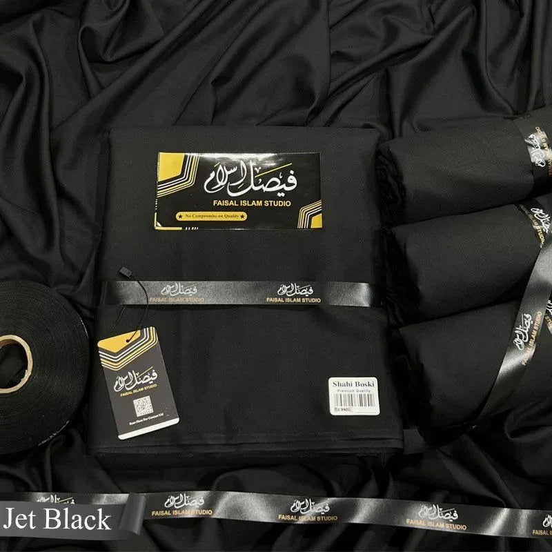 Shahi Boski Jet Black - Faisal islam Studio