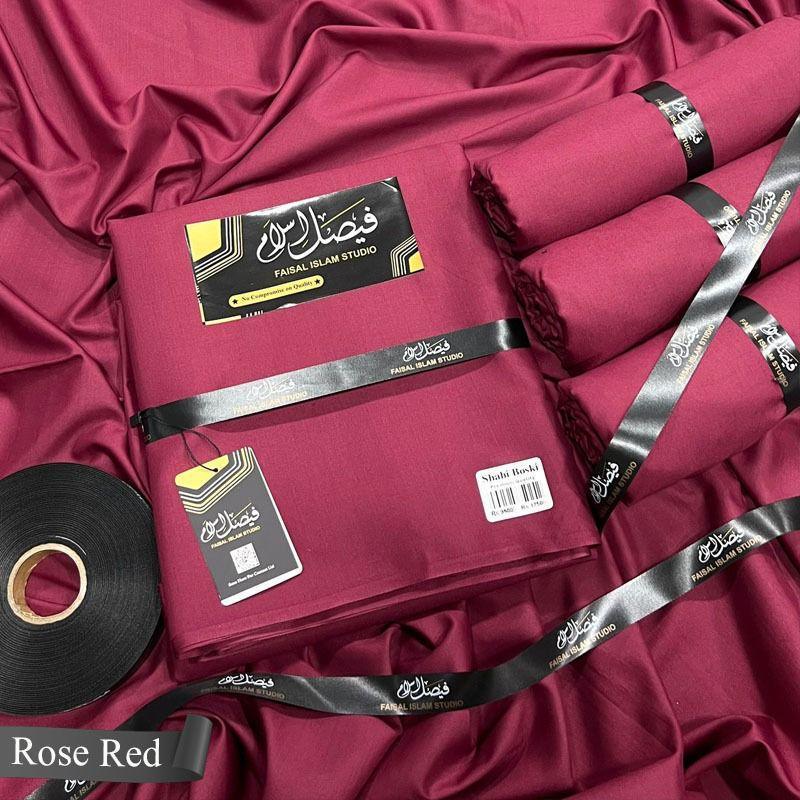 Shahi Boski Rose Red - Faisal islam Studio
