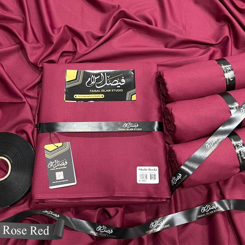 Shahi Boski Rose Red - Faisal islam Studio