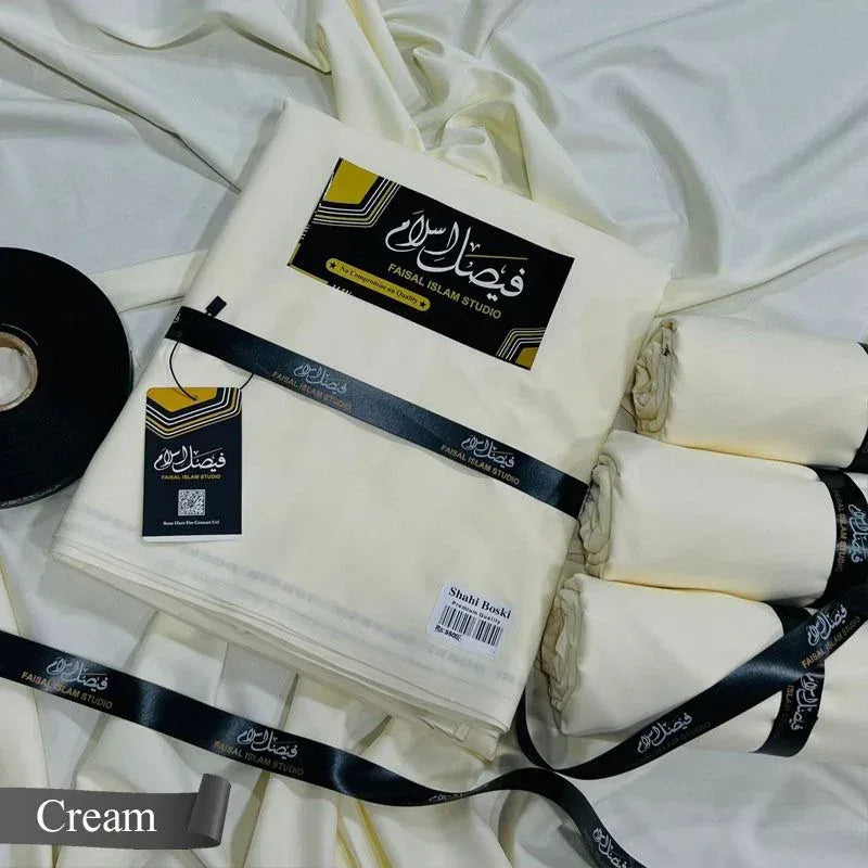 Shahi Boski Cream - Faisal islam Studio
