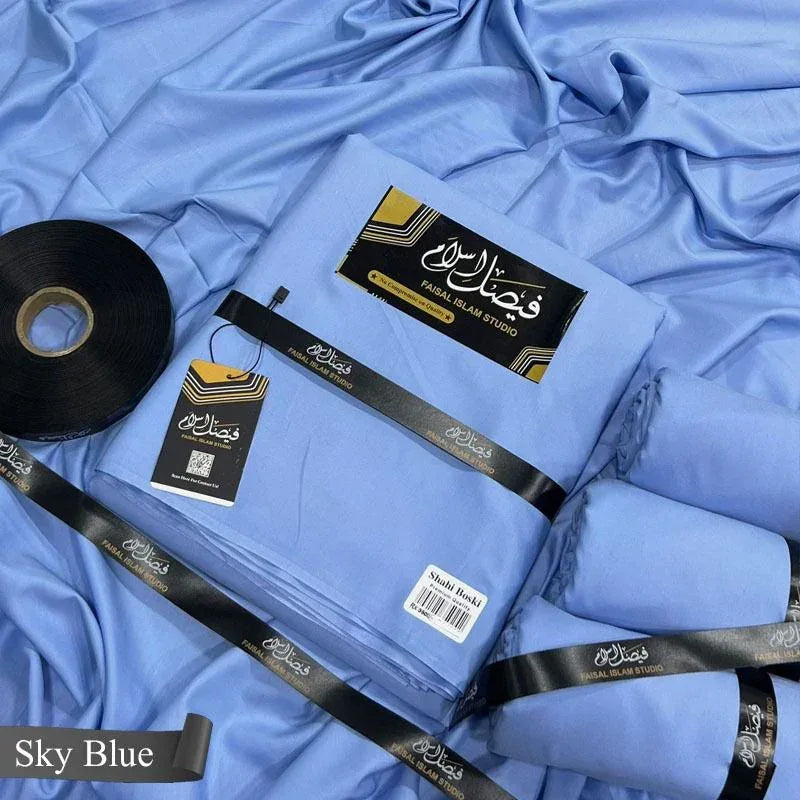 Shahi Boski Sky Blue - Faisal islam Studio