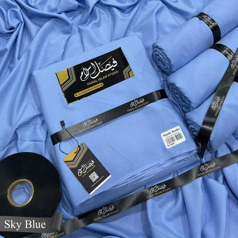 Shahi Boski Sky Blue - Faisal islam Studio