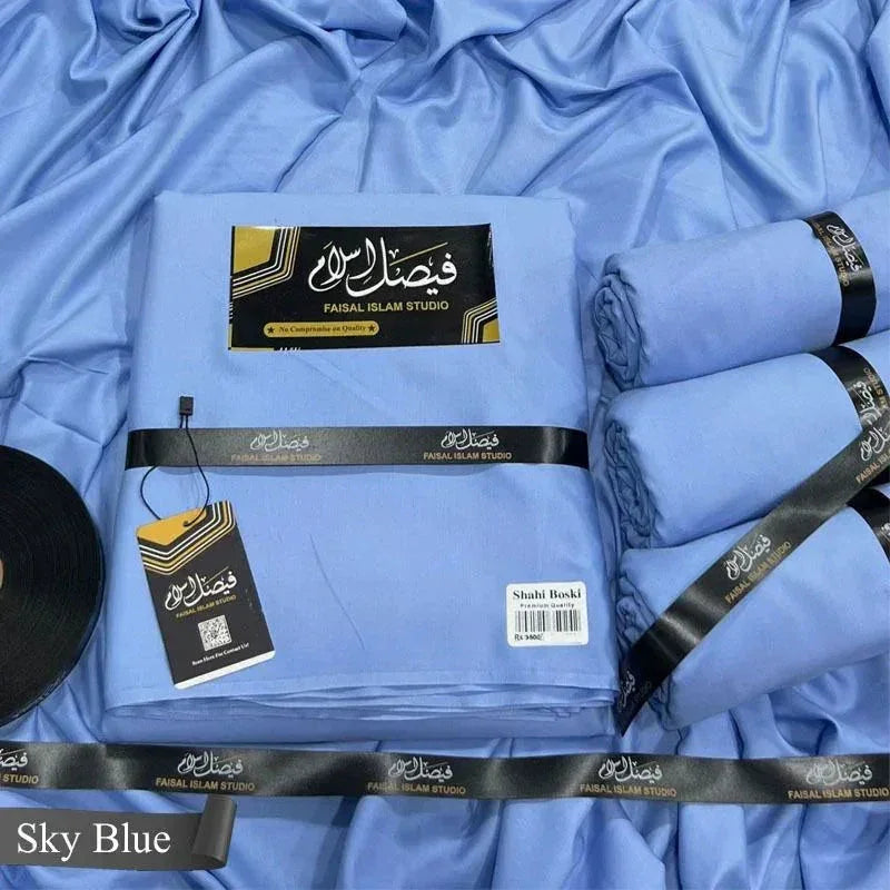 Shahi Boski Sky Blue - Faisal islam Studio