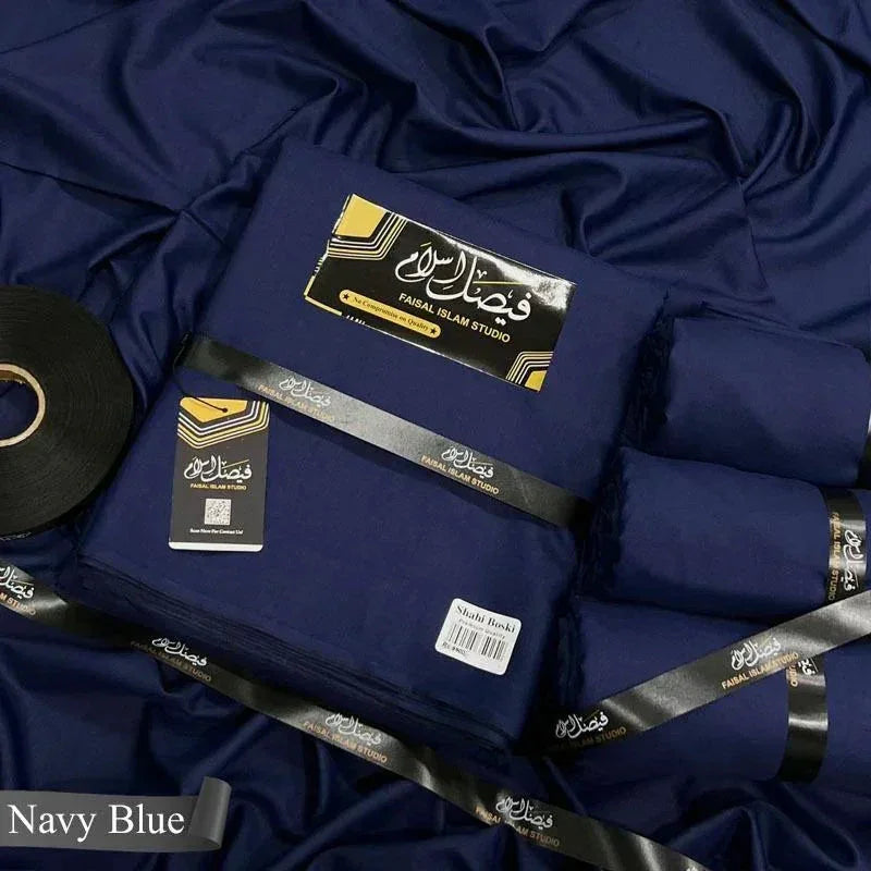 Shahi Boski Navy Blue - Faisal islam Studio