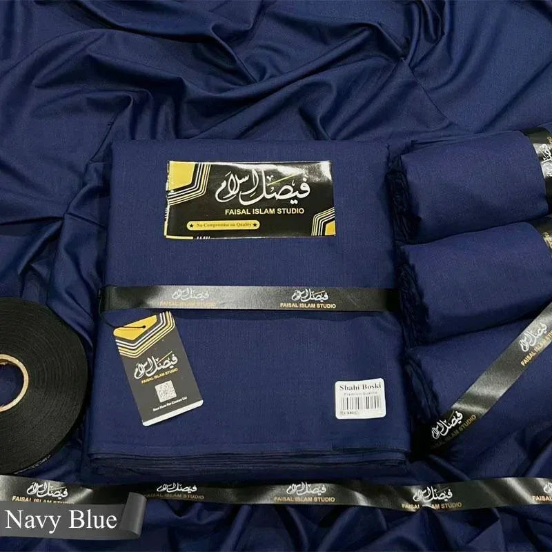 Shahi Boski Navy Blue - Faisal islam Studio