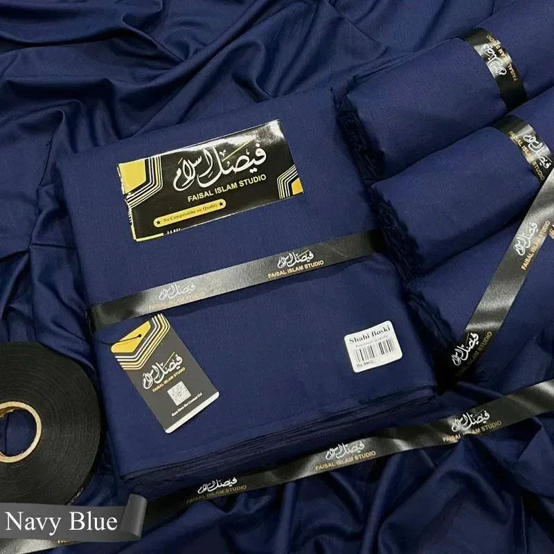 Shahi Boski Navy Blue - Faisal islam Studio