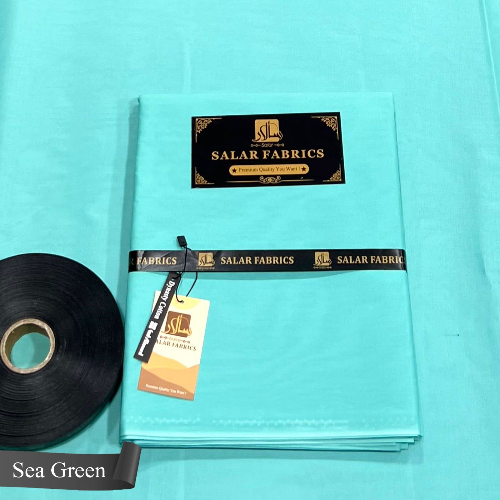 Dynasty Cotton Sea Green