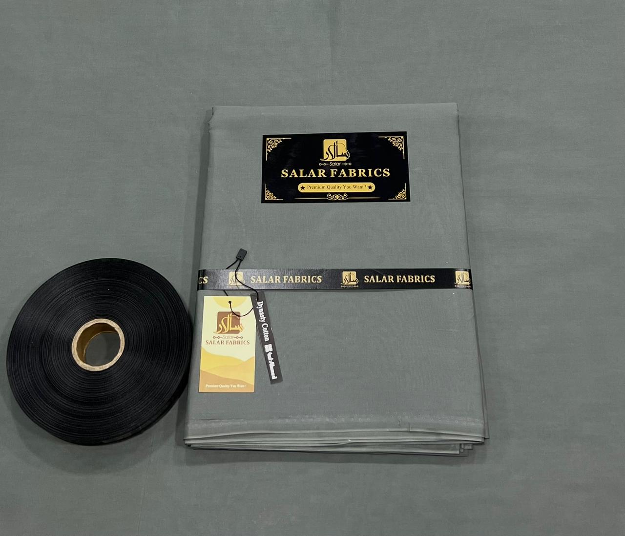 Dynasty Cotton Charcol Grey